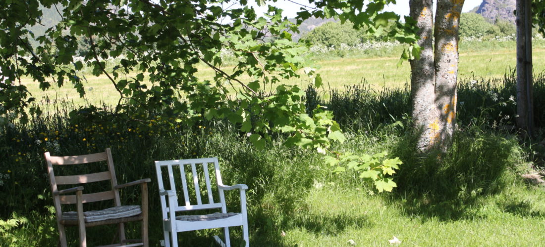 Camping ved Dalheimen Gjestehus.
